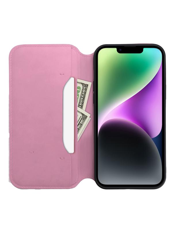 Kabura DUAL POCKET Book do XIAOMI Redmi Note 11 / 11S jasny różowy