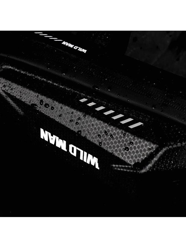 WILDMAN sakwa rowerowa na ramę na zamek 1L ES5 czarna