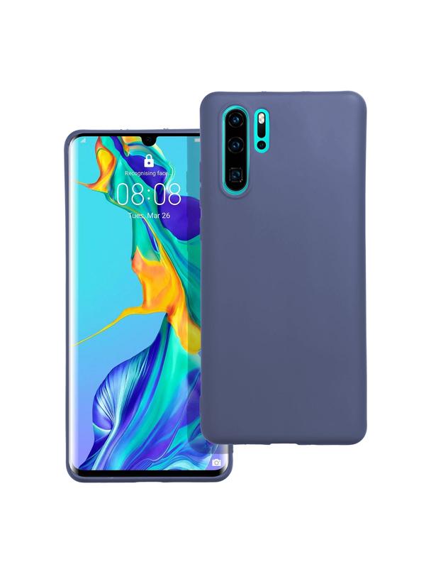 Futerał MATT do HUAWEI P30 Pro niebieski