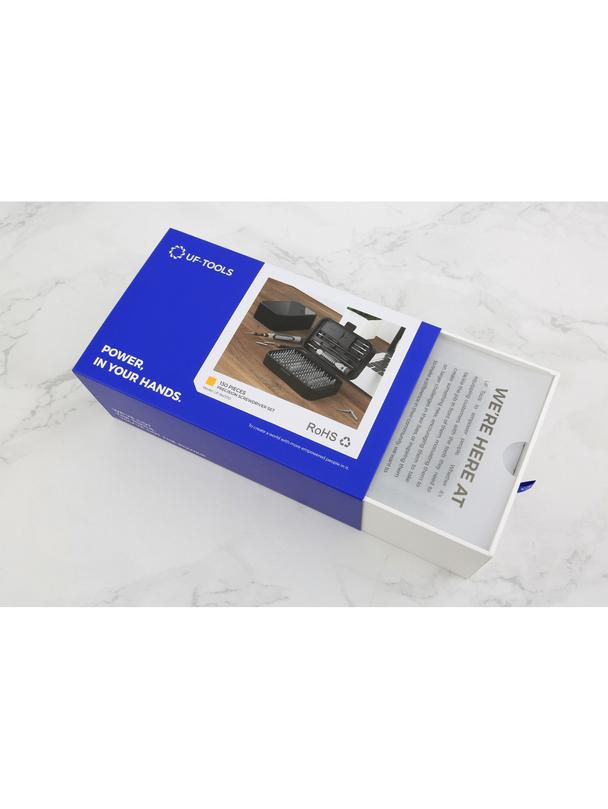 UF-TOOLS - Wkrętak precyzyjny z wymiennymi bitami 130w1