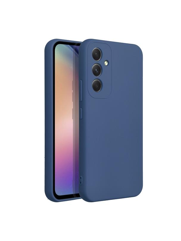 Futerał SILICONE do SAMSUNG A54 5G niebieski