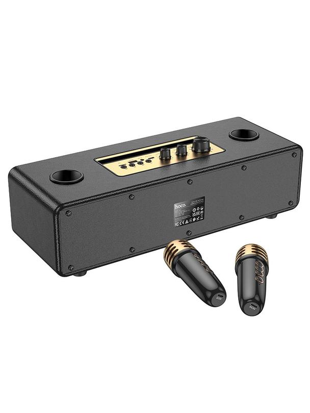 Zestaw do karaoke bluetooth 25W 6h Hoco BS63 czarny