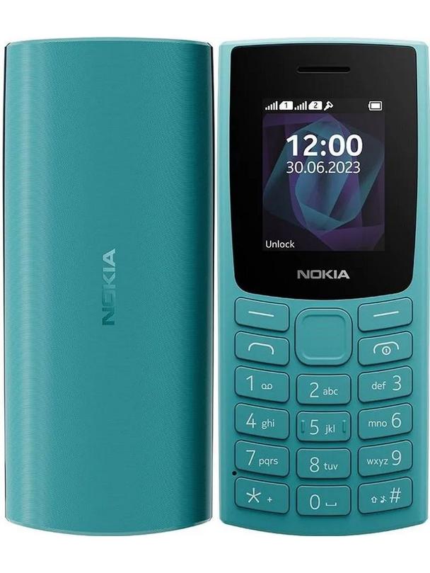 Telefon komórkowy Nokia 105 2021 Dual SIM 4G niebieski
