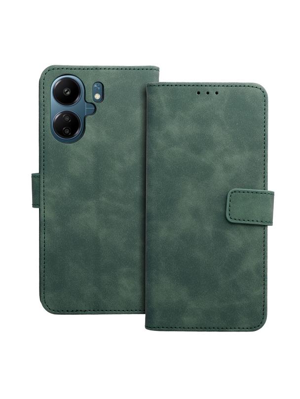 Kabura TENDER Book do XIAOMI Redmi 13C / POCO C65 zielony