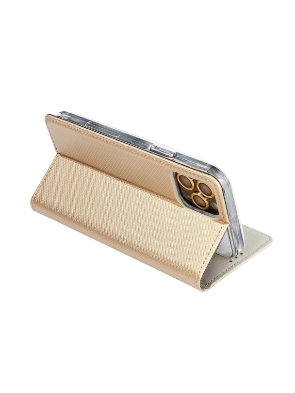 Kabura SMART CASE Book do LG K9 (K8 2018) złoty