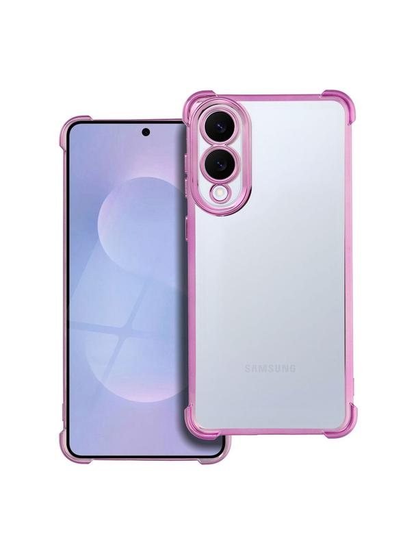 Futerał ANTISHOCK ELECTRO do SAMSUNG S25 Edge purpurowy