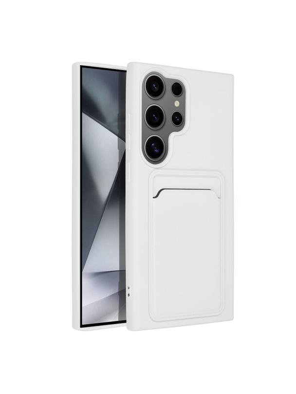 Futerał CARD CASE do SAMSUNG S24 Ultra biały
