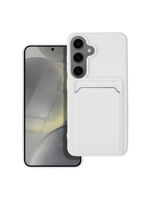 Futerał CARD CASE do SAMSUNG S24 biały