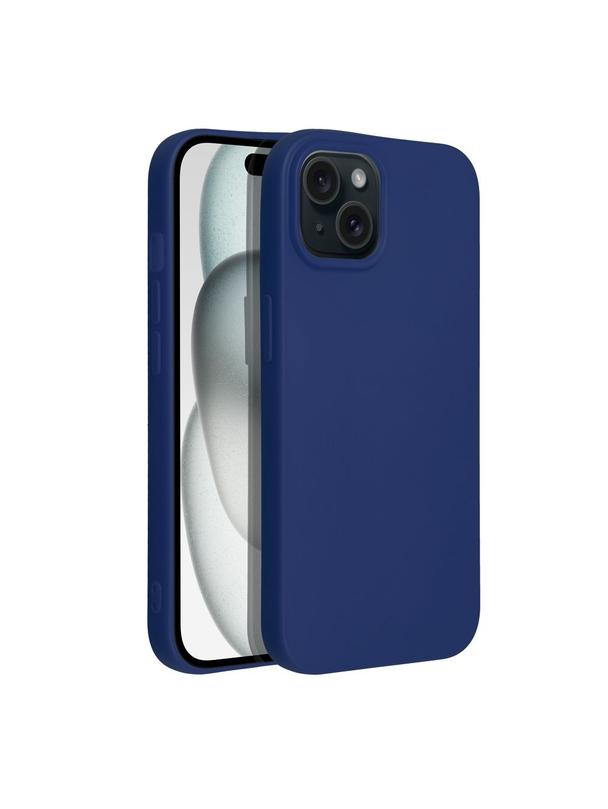 Futerał SOFT do IPHONE 15 ciemny niebieski