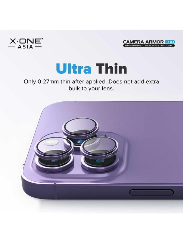 Szkło szafirowe X-ONE na obiektyw aparatu Camera Armor - do Samsung Galaxy S25