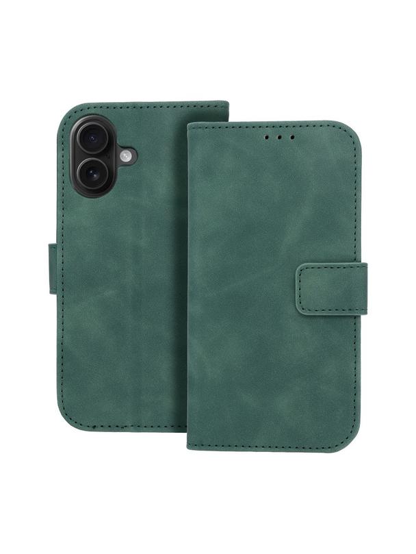 Kabura TENDER Book do IPHONE 16 zielony