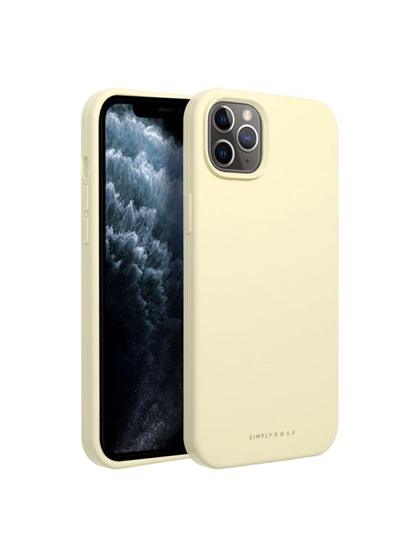 ROAR futerał CLOUD SKIN do IPHONE 11 Pro Max Jasnożółty