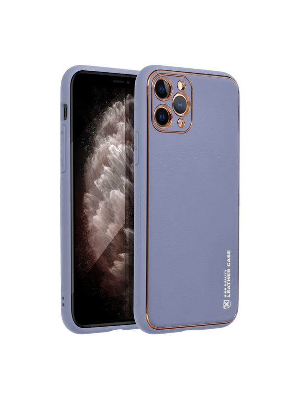Futerał LEATHER CASE skórzany do IPHONE 11 Pro niebieski
