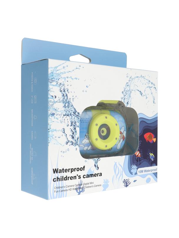Wodoodporny aparat cyfrowy dla dzieci z ekranem 2" 1080P / 30fps KDC-0025B niebieski