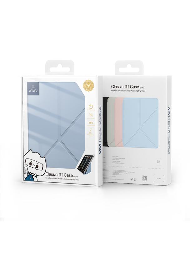 WiWU - Futerał ochronny z TPU Classic III Case dla iPad 10.9'' 2022 - niebieski