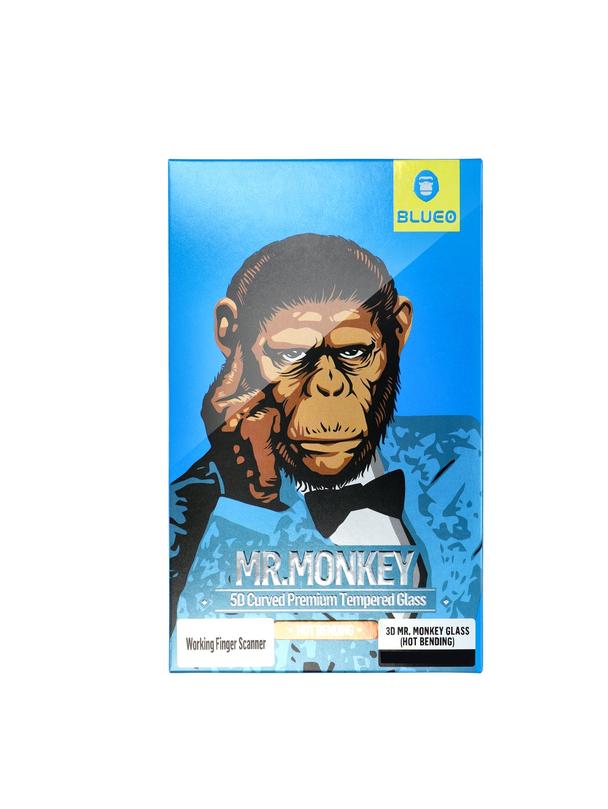 Szkło Hartowane 5D Mr. Monkey Glass - do Samsung Galaxy S22 / S23 czarny (Strong Lite)