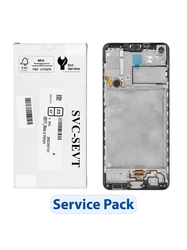 ServicePack Wyświetlacz LCD SAMSUNG A21s A217F GH82-22988A