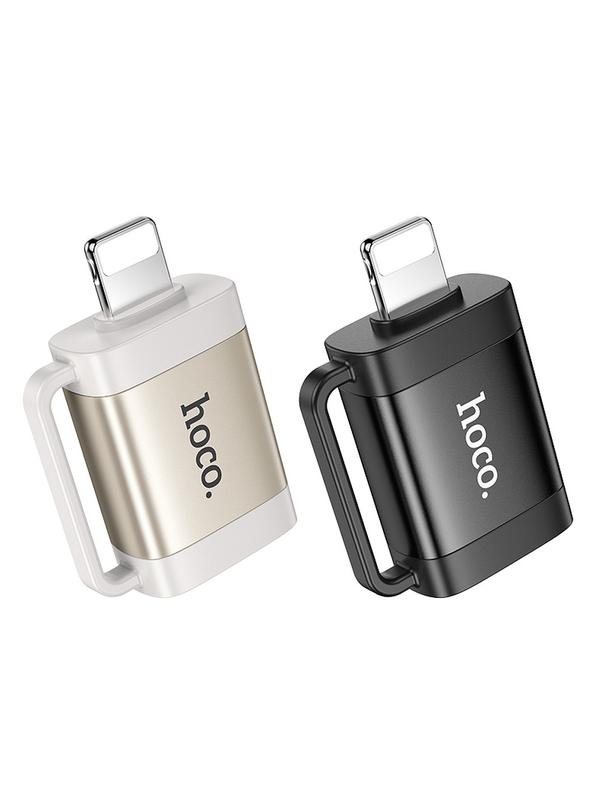 Adapter OTG Lightning do USB A Hoco UA31A czarny