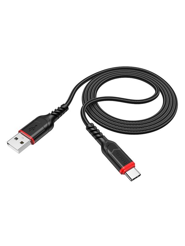 Kabel USB A do USB C Hoco QC 3A 1 m X59 czarny
