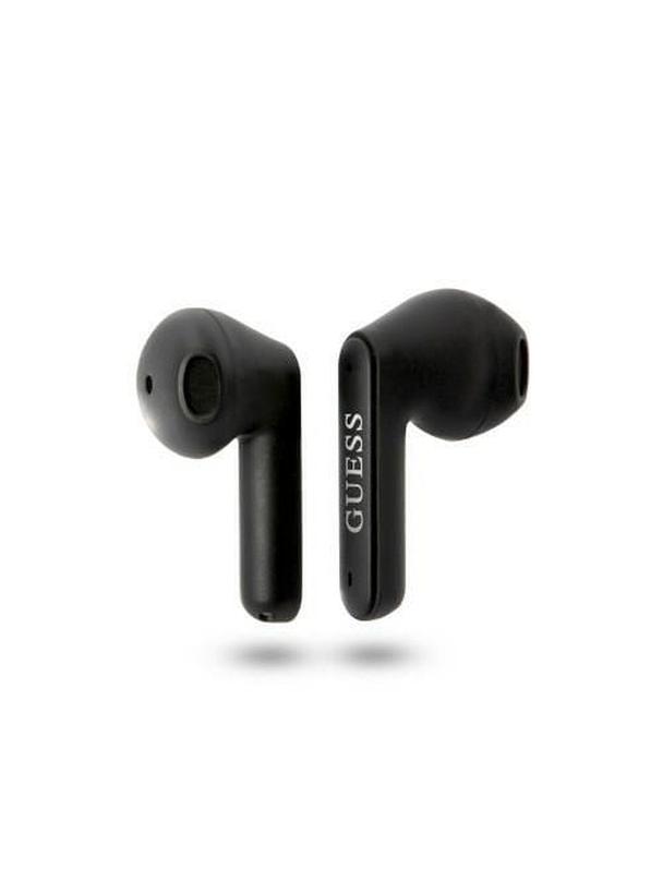 GUESS słuchawki bezprzewodowe bluetooth TWS + stacja dokująca GUTWST82TRK (Triangle Logo) czarne
