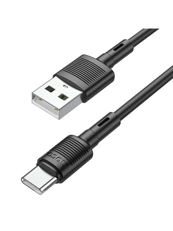 Kabel USB A do USB C Hoco 3A 1 m X83 czarny