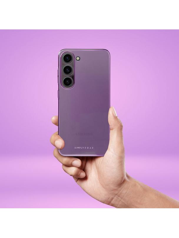 ROAR futerał PURE SIMPLE FIT do SAMSUNG S24 Ultra Fioletowy