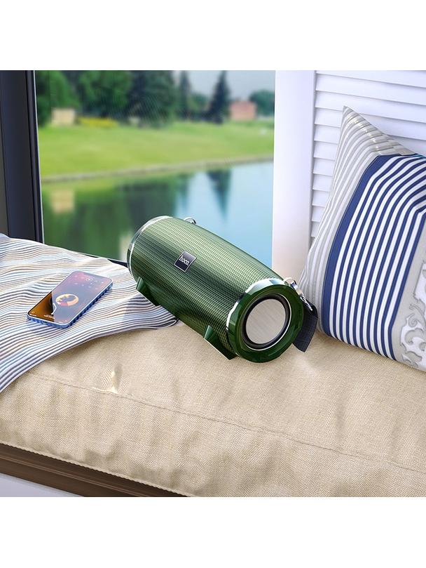 Głośnik bluetooth 2 x 15W 4h Hoco HC5 ciemno zielony