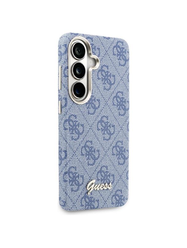 GUESS futerał do SAMSUNG S26 GUHMS26S5P4FWMSB (4G Script MagSafe) niebieski