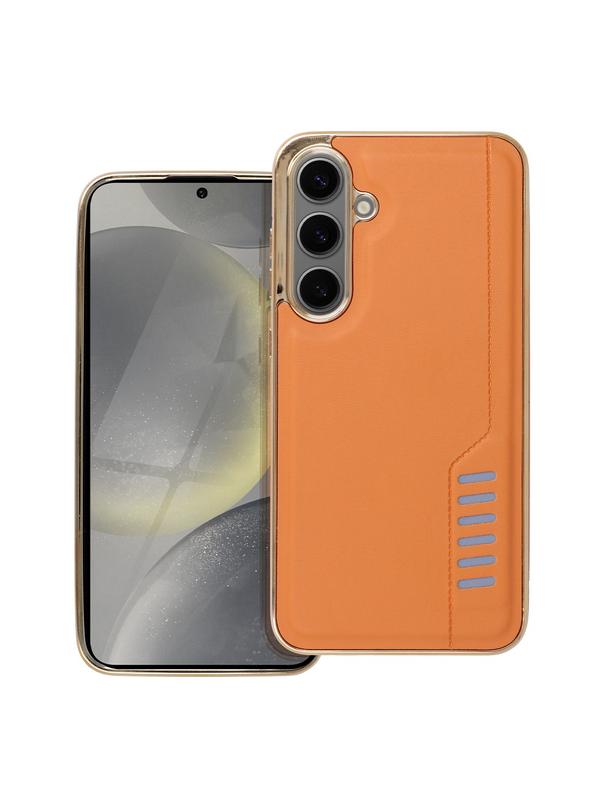 Futerał MILANO do SAMSUNG S24 Plus brązowy