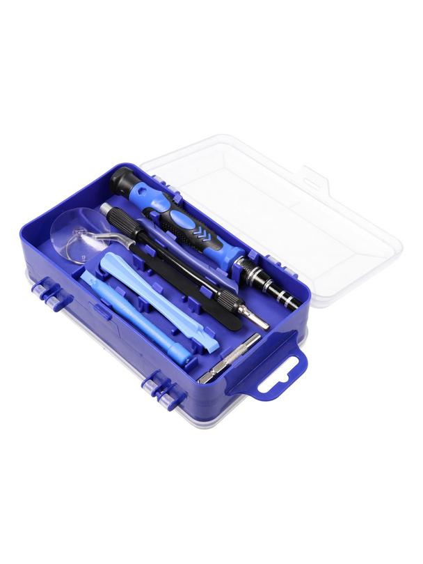 Zestaw śrubokrętów precyzyjnych / wkrętaków serwisowych, bitów 115w1 metal niebieski