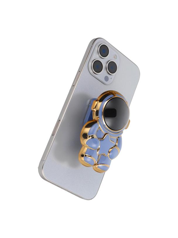 Stojak na telefon ASTRONAUTA - naklejany - niebieski