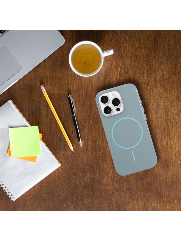 Etui na iPhone 14 PRO MAX Glossy Mag Cover zgodny z MagSafe miętowe