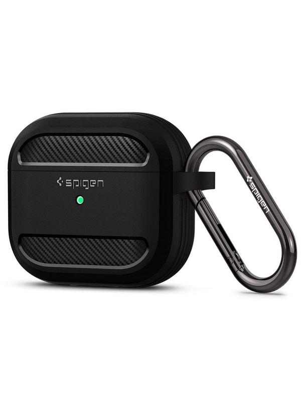 SPIGEN futerał RUGGED ARMOR do AIRPODS 3 2021 matte black