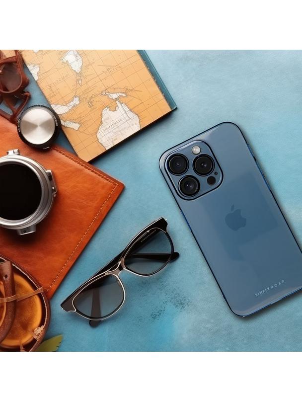 ROAR futerał PURE SIMPLE FIT do IPHONE 15 Plus Granatowy