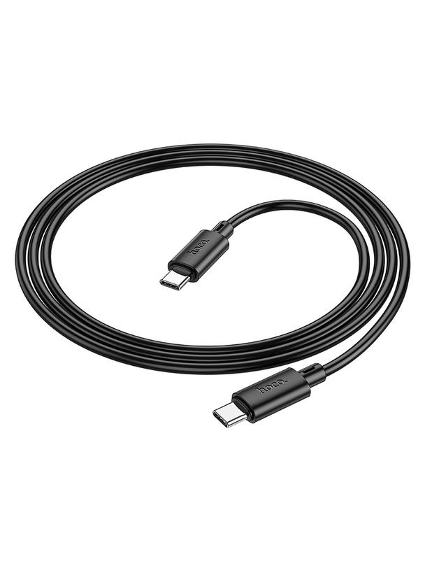 Kabel USB C do USB C Hoco PD 3A 60W 1 m X88 czarny