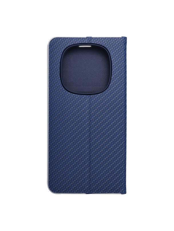 Kabura LUNA Book Carbon do XIAOMI Redmi Note 14 PRO 4G niebieski