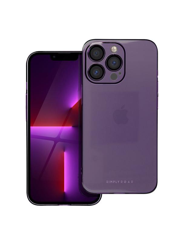 ROAR futerał PURE SIMPLE FIT do IPHONE 13 Pro Fioletowy