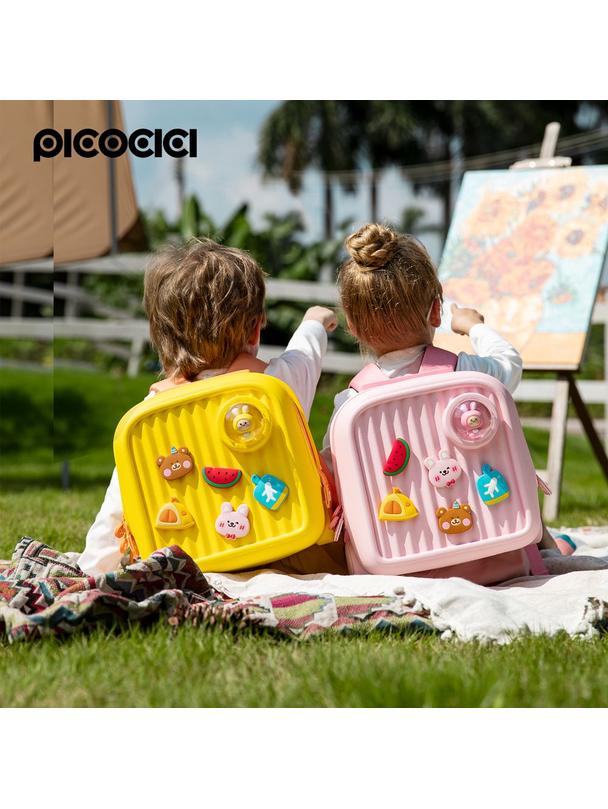PICOCICI Mały plecak dla dziecipodróżny K33 różowy