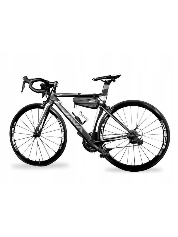 WILDMAN sakwa rowerowa pod ramę na zamek 1,2L ES4 czarna