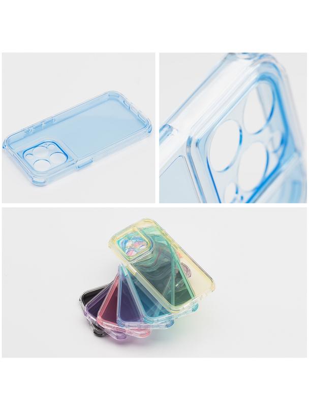 Futerał MATRIX CLEAR do IPHONE 16 niebieski