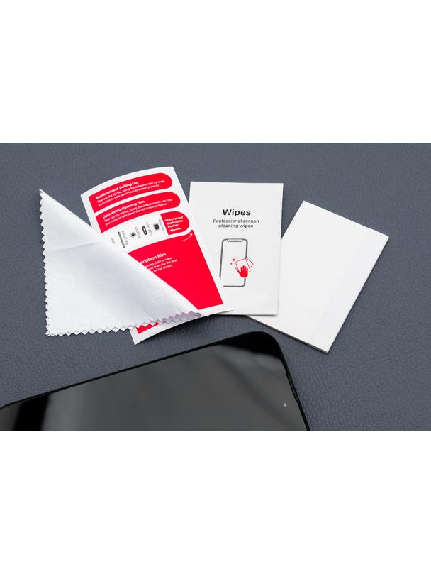 Zestaw czyszczący do ekranów Forcell LCD 4w1 (ściereczka mokra i sucha, szpatułka, stikery)