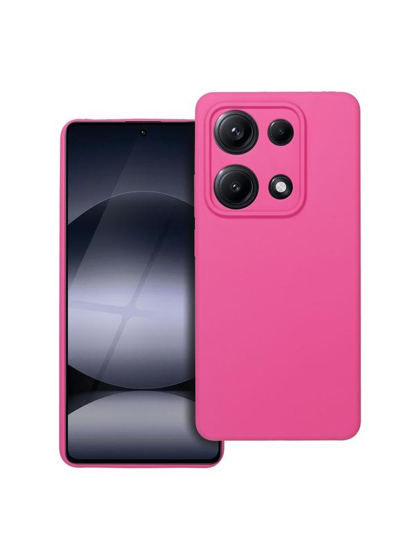 Futerał SILICONE 2mm do XIAOMI REDMI NOTE 14S róż