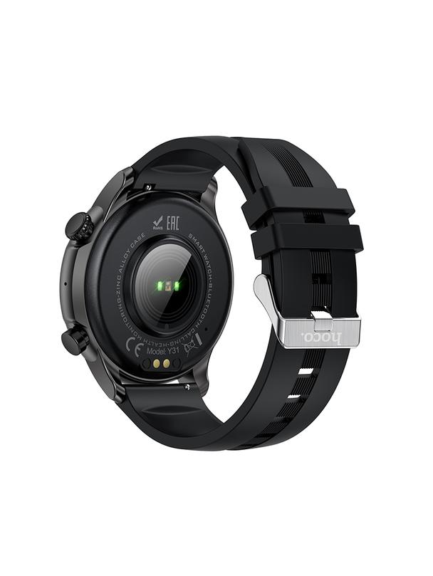 Smartwatch Hoco 1,46" TFT IP67 z funkcją rozmowy Y31 czarny