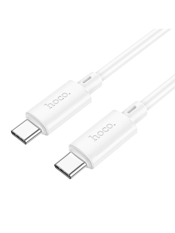 Kabel USB C do USB C Hoco 3A 60W 2 m X88 biały