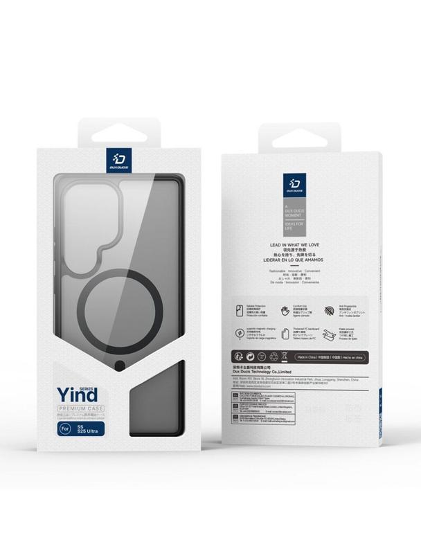 DUX DUCIS futerał YIND kompatybilny z MagSafe do SAMSUNG S25 Ultra czarny