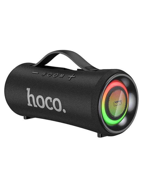 Głośnik bluetooth LED 2 x 20W 4h Hoco HA10 czarny
