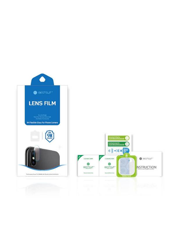 Szkło hybrydowe Bestsuit Flexible na tylny aparat do iPhone 17 Pro