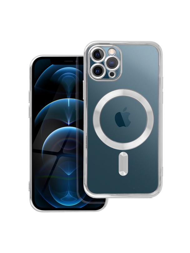 Futerał ELECTRO MAG COVER kompatybilny z MagSafe do IPHONE 11 Pro srebrny