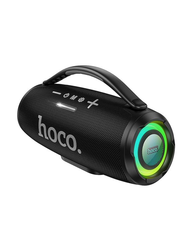 Głośnik bezprzewodowy LED 2 x 15W 4h Hoco HA4 MINI czarny