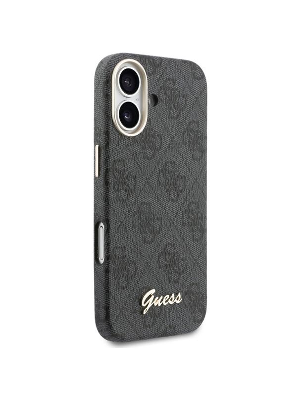 GUESS futerał do IPHONE 17 kompatybilny z MagSafe GUHMP17S5P4FWMSK (PU FW 4G Script) czarny